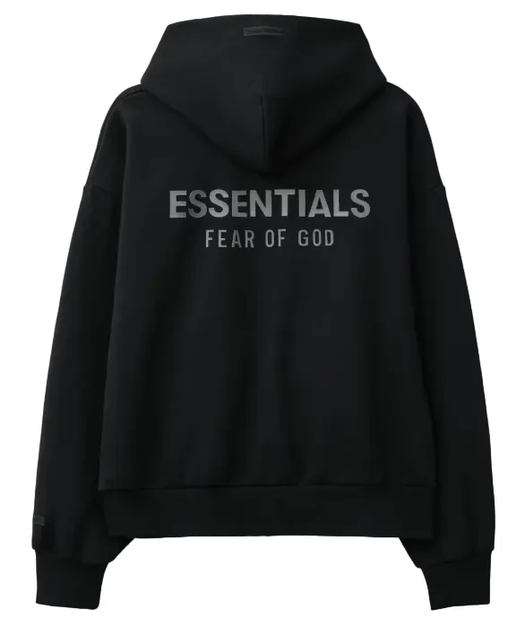 Zipper Jet Black - Essentials