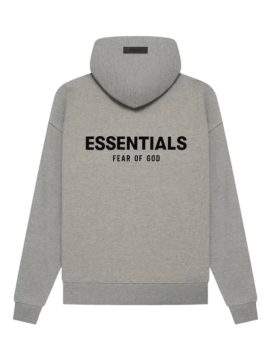 Hoodie Dark Oatmeal de Fear of God Essentials, vista 2